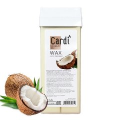 Воск для депиляции Cardi ( аромат: Сочный кокос), 100 мл.