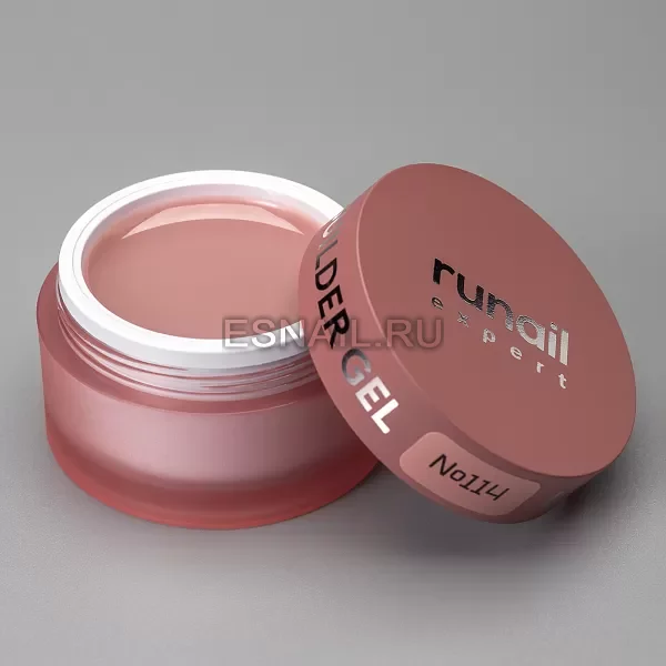 Гель моделирующий UV BUILDER GEL Runail Expert №114, 50г банка
