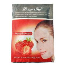 Маска - пилинг  Dear She Fuits Strawberry (Клубника)