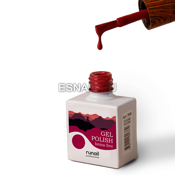 Гель-лак Gel polish (hema free), 10 мл №7838