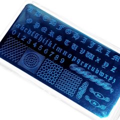 Пластина для стемпинга №6186