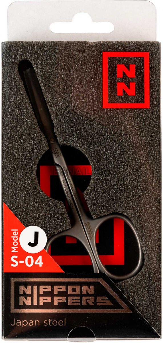 Nippon Nippers. Ножницы для кутикулы. Загнутый кончик (крючок). Длина 99 мм. Ручная заточка.