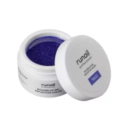 Моделирующий УФ-гель светоотражающий BUILDER UV GEL REFLECTIVE COLOR, 15г банка №9660