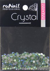 Дизайн для ногтей: стразы (цвет: голографический, зелено голубой 2 мм), 288 шт
