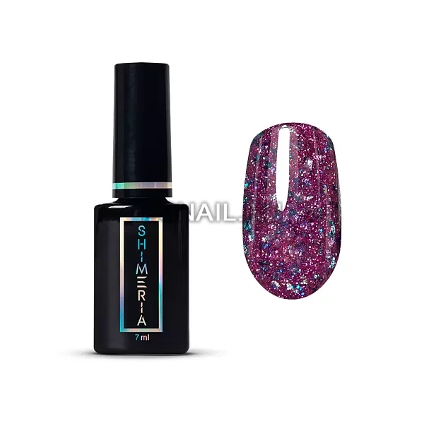 Гель-лак светоотражающий с фольгой Горячий лёд, 7мл №9284