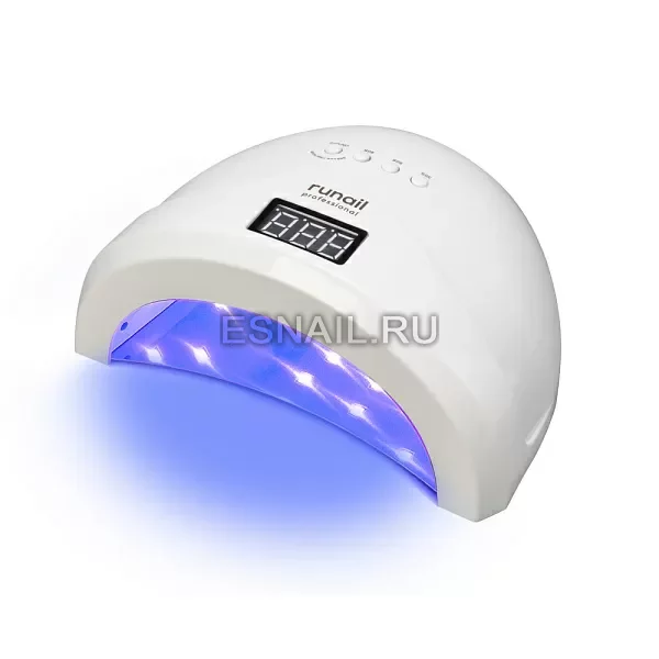 Лампа LED/UV излучения 48Вт (цвет: белый) runail professional №3837