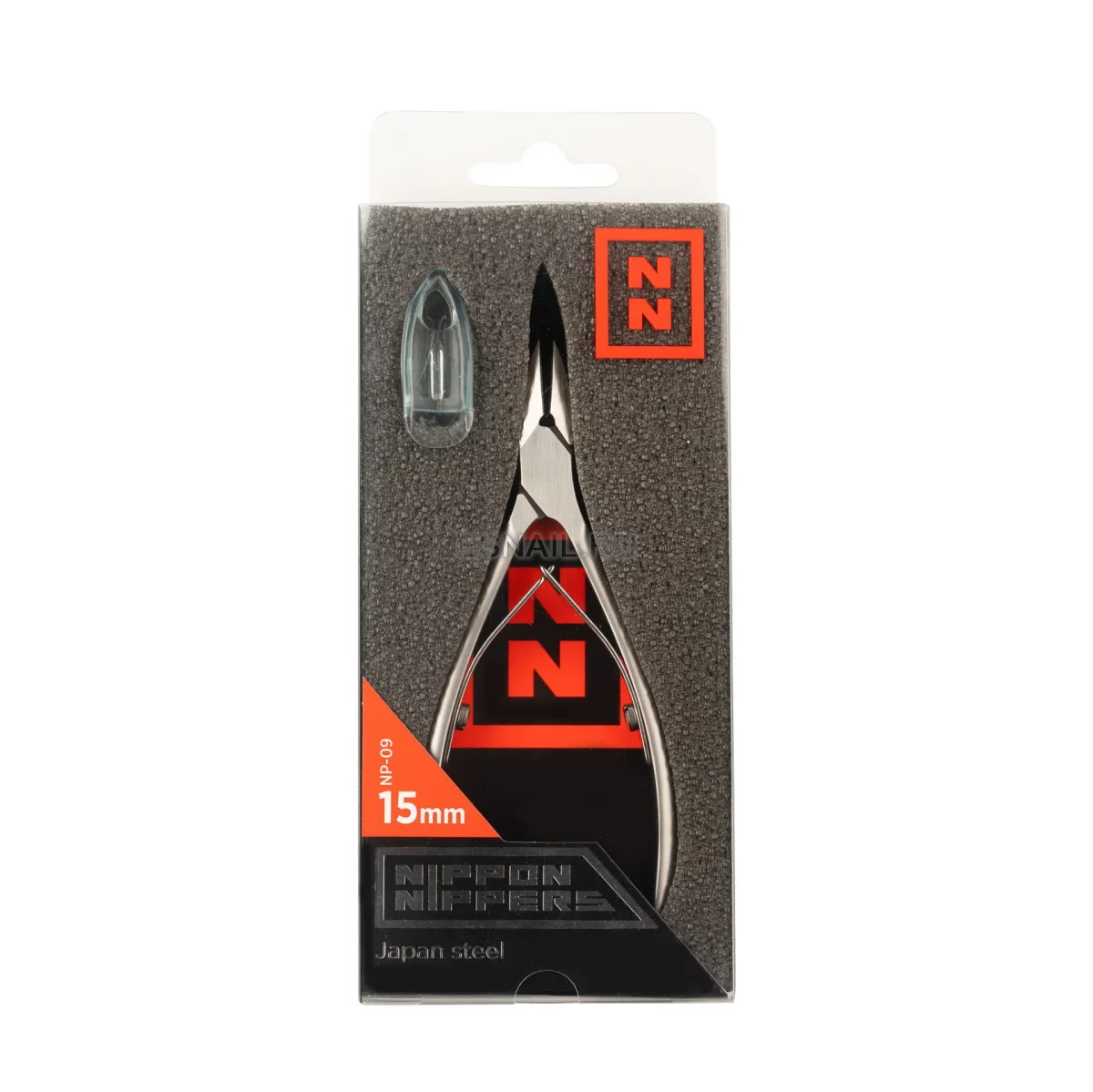 Nippon Nippers. Кусачки для педикюра. Лезвие 15 мм. Двойная пружина. Ручная заточка.