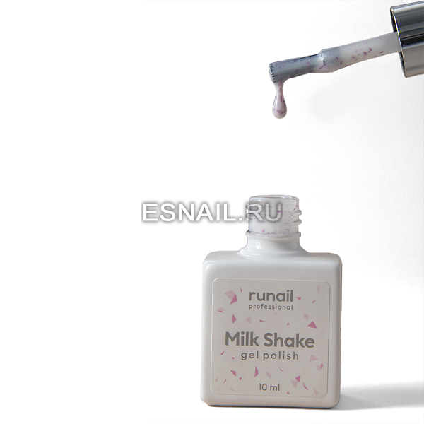 Гель-лак с поталью Milk Shake, 10мл №8543