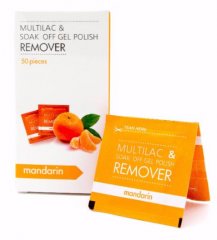 Салфетки для снятия мультилика и гель-лака (Мандарин)