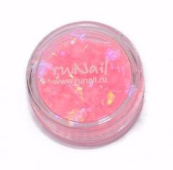 Дизайн для ногтей: слюда (цвет: розовый)