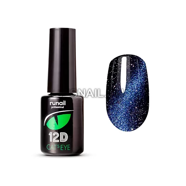 Гель-лак Cats eye 12D светоотражающий, 6 мл №6619