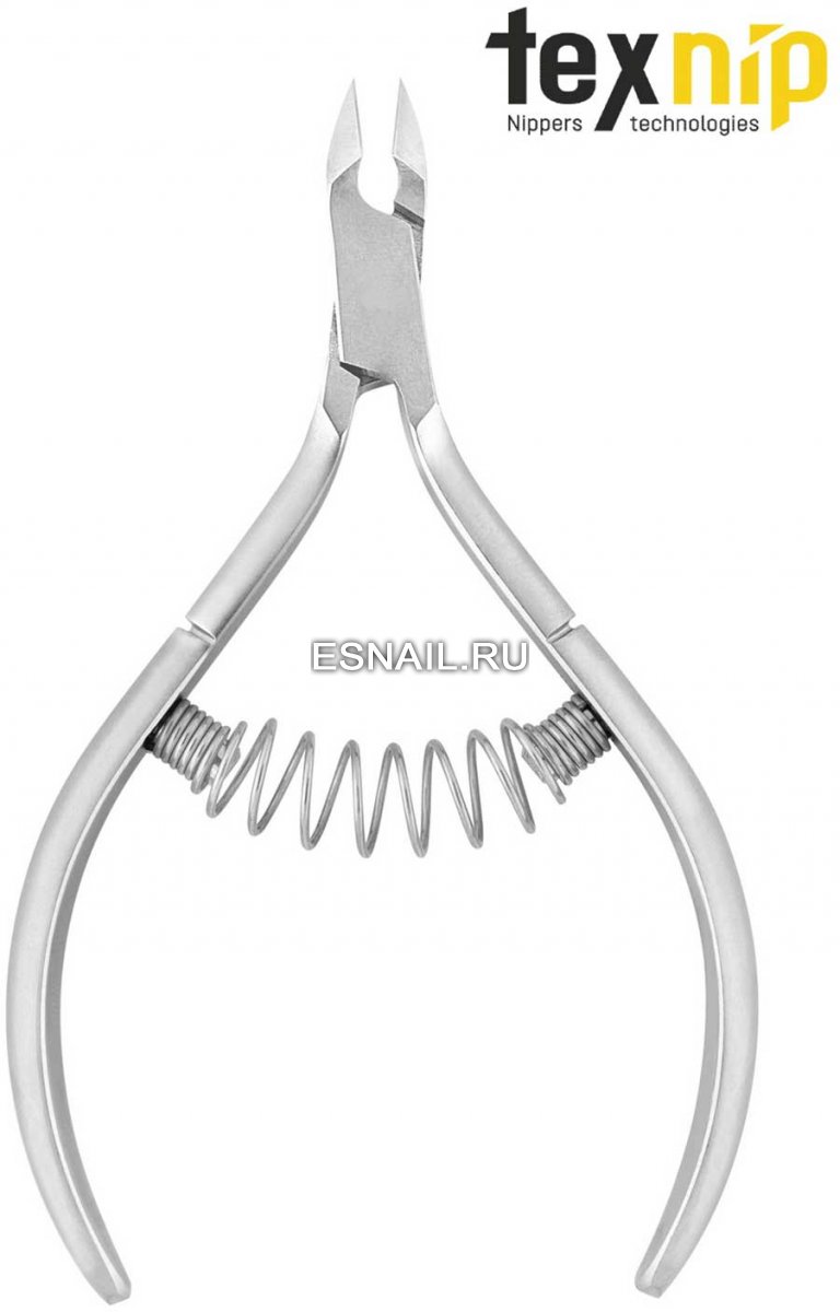 TexNip. Кусачки для кутикулы. Лезвие 7 мм. Спиральная пружина. Ручная заточка.