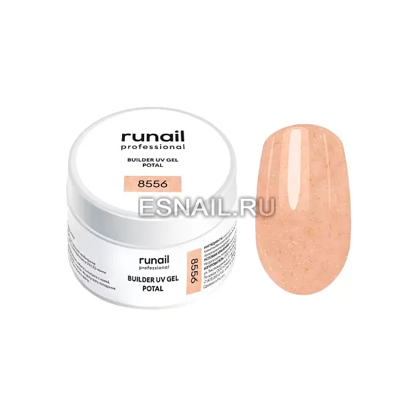 Моделирующий УФ-гель с поталью BUILDER UV GEL POTAL, 15 г №8556