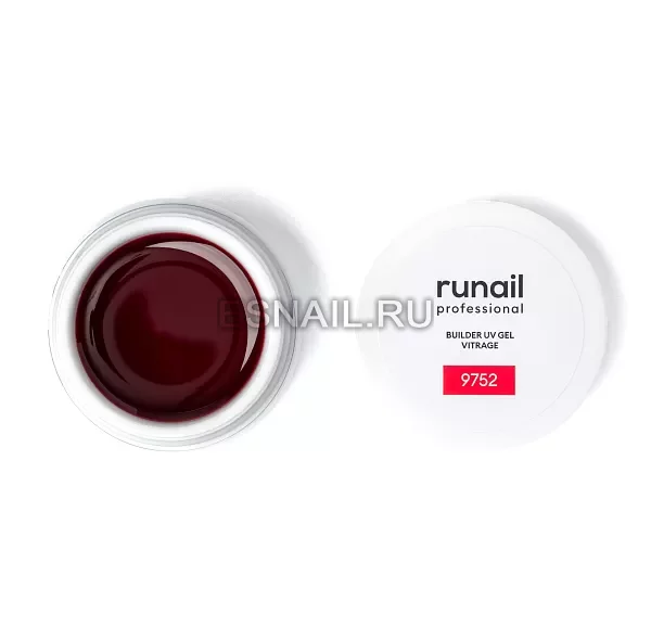 Моделирующий витражный УФ-гель BUILDER UV GEL Vitrage, №9752
