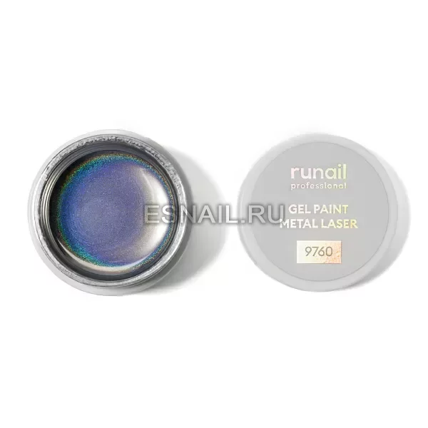 Гель-краска Gel paint Metal laser, 5 г №9760