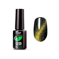 Гель-лак Cats eye 12D светоотражающий, 6 мл №6621