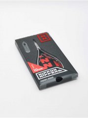 Nippon Nippers. Кусачки для кутикулы. Лезвие 10 мм. Двойная пружина. Матовые