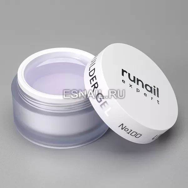 Гель моделирующий UV BUILDER GEL Runail Expert №100, 50г банка