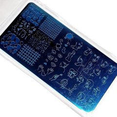 Пластина для стемпинга №6181