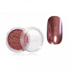 Зеркальная пыль для втирки (цвет: розовый)