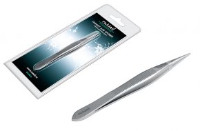 Пинцет для бровей (тонкие рабочие края, 8,4 см), RU-0616