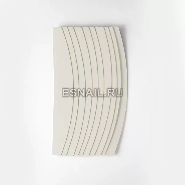 Сменные файлы на вспененной основе Полукруг 10 шт, 180 гр. №9602