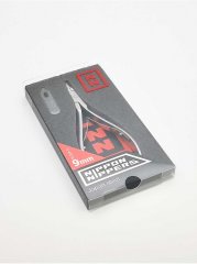 Nippon Nippers. Кусачки для кутикулы. Лезвие прямое 9 мм. Двойная пружина. Матовые