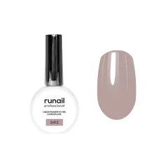 Камуфлирующий жидкий Уф-гель самовыравнивающийся (цвет: «Cпокойный бежевый»), 15 мл №5413