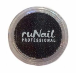 Дизайн для ногтей: бульонки ( черный )