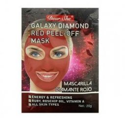 Маска-пилинг для лица Dear She Galaxy Diamond Red Peel-Off Mask