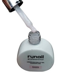 Камуфлирующий жидкий Уф-гель самовыравнивающийся (цвет: «Серебристый фарфор»), 15 мл №5425