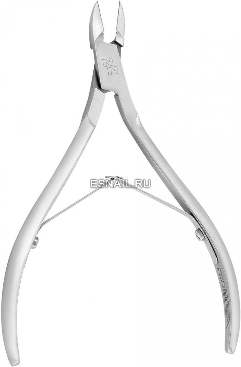 Nippon Nippers. Кусачки для кутикулы. Лезвие прямое 9 мм. Двойная пружина. Матовые