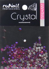 Дизайн для ногтей: стразы (цвет: голографический, рубиновый 2 мм), 288 шт