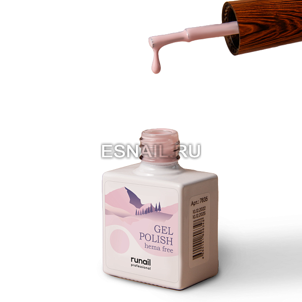 Гель-лак Gel polish (hema free), 10 мл №7835
