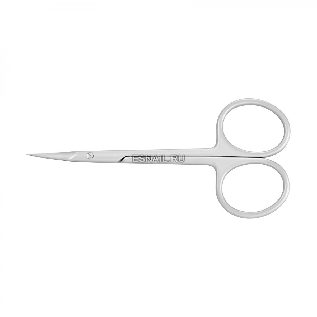 Nippon Nippers. Ножницы для кутикулы. Изогнутые ручки. Длина 107 мм. Матовые Ручная заточка