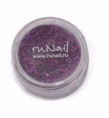 Дизайн для ногтей: блестки (цвет: насыщенный фиолетовый)