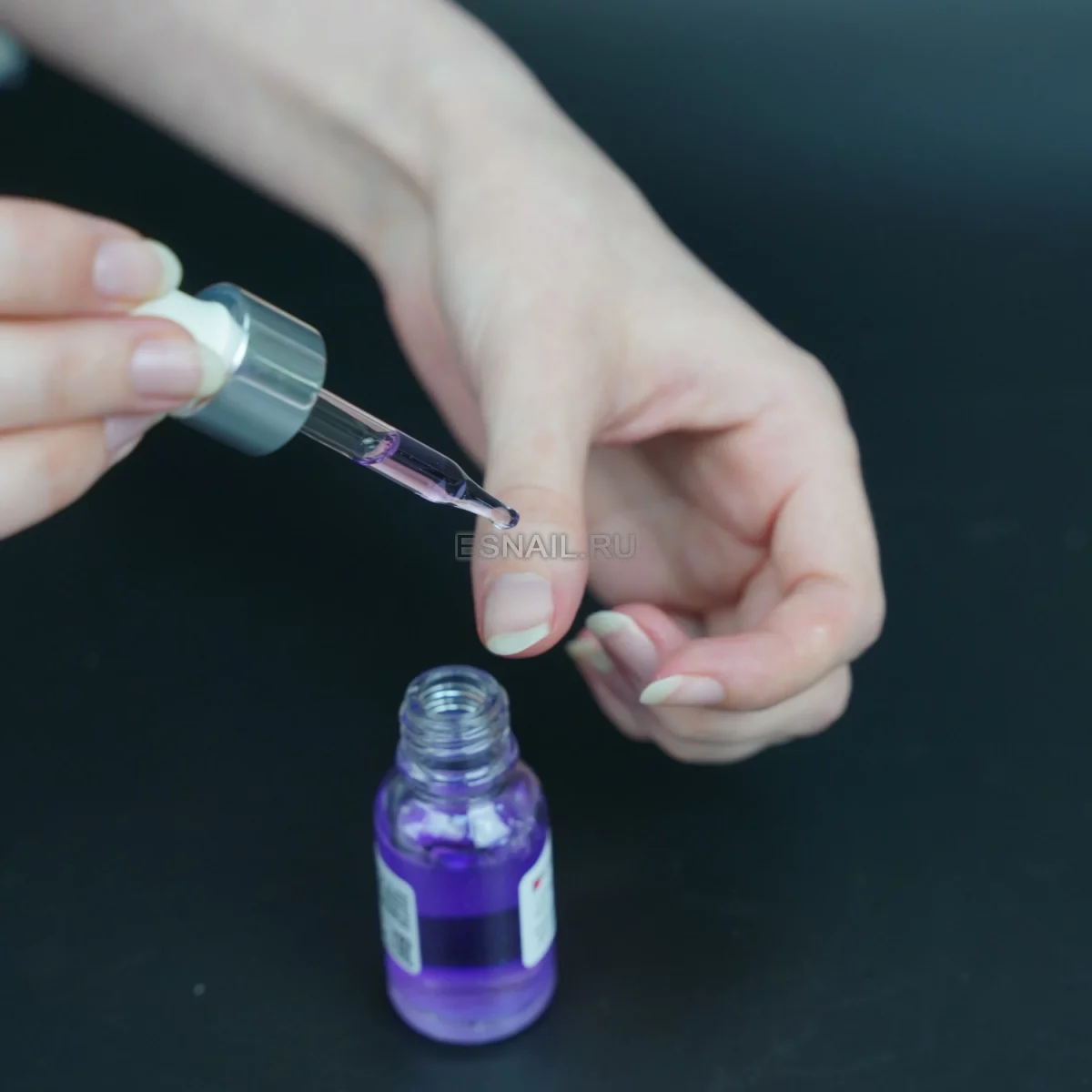 Сухое укрепляющее масло для ногтей с шиммером Marshmallow 15 мл.