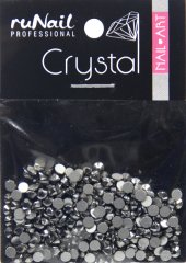 Дизайн для ногтей: стразы (цвет: черный, 2,3 мм), 288 шт