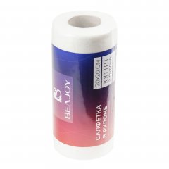Салфетка в рулоне BEAJOY 20*20 см, белый спанлейс, 100/10, standart