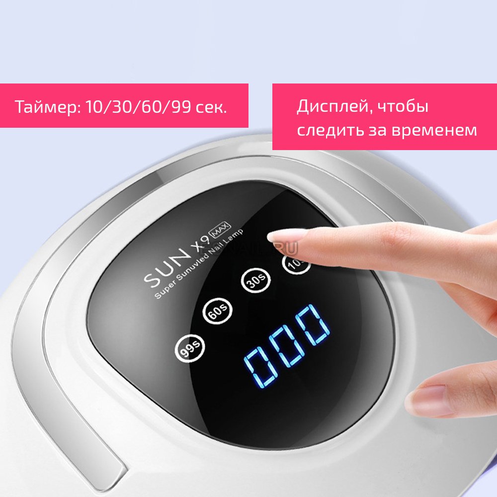 Прибор LED/UV SUN X 9 MAX, 180 W