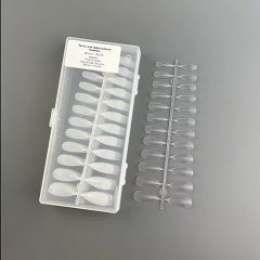 Типсы для наращивания, гелевые Миндаль, 240 шт