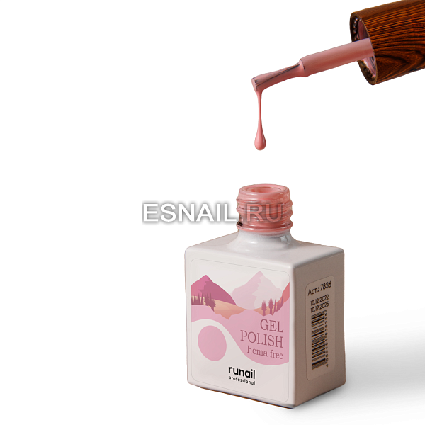 Гель-лак Gel polish (hema free), 10 мл №7836