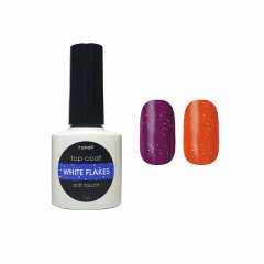 Топ для гель-лака Top Сoat White Flakes SOFT TOUCH, 7 мл