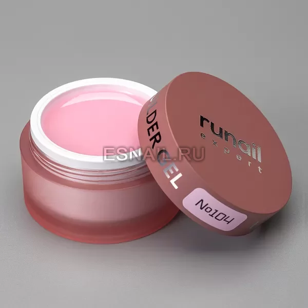 Гель моделирующий UV BUILDER GEL Runail Expert №104, 50г банка