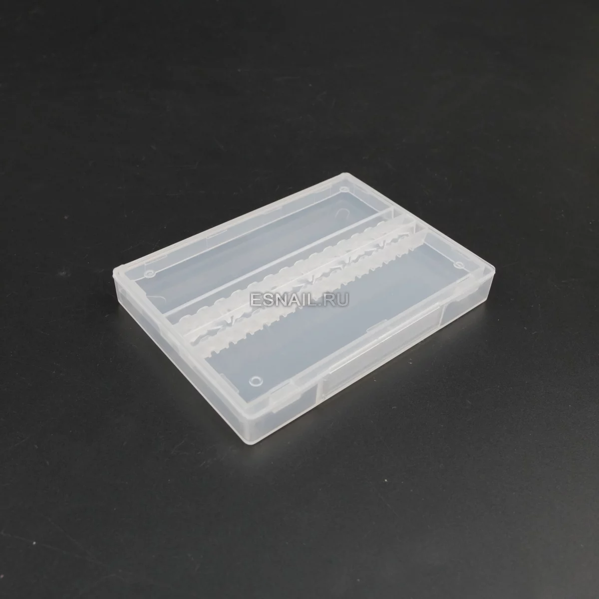 Бокс для хранения фрез, прозрачный (на 14 фрез)