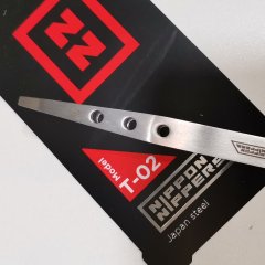 Nippon Nippers. Пинцет для бровей. Прямой край. Длина 96 мм.