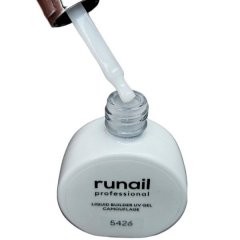 Камуфлирующий жидкий Уф-гель самовыравнивающийся (цвет: «Сияющий молочный коктейль»), 15 мл №5426