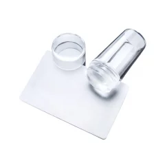 Прозрачный штамп и скрапер