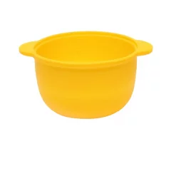 Силиконовая чаша для воскоплава, желтая