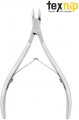 TexNip. Кусачки для кутикулы. Лезвие 7 мм. Двойная пружина. Ручная заточка.